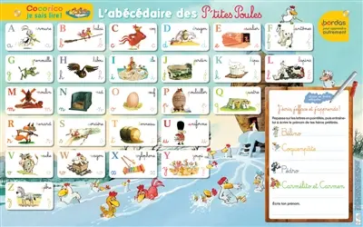 L'abécédaire des P'tites poules