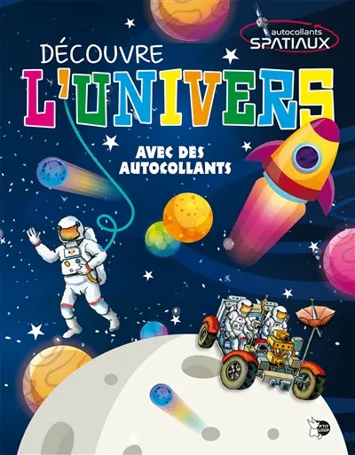 Découvre l'univers : autocollants spatiaux