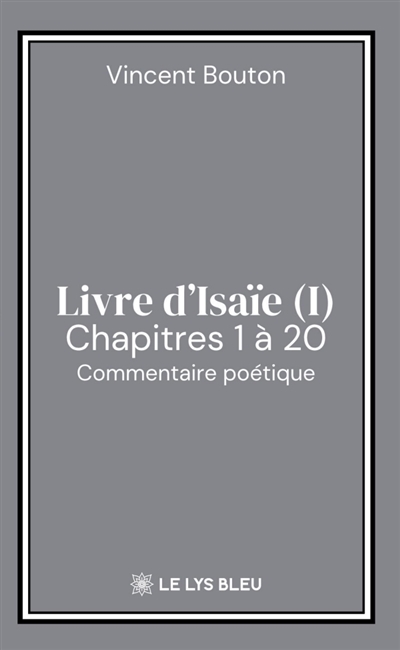 Livre d'Isaïe (I) :...