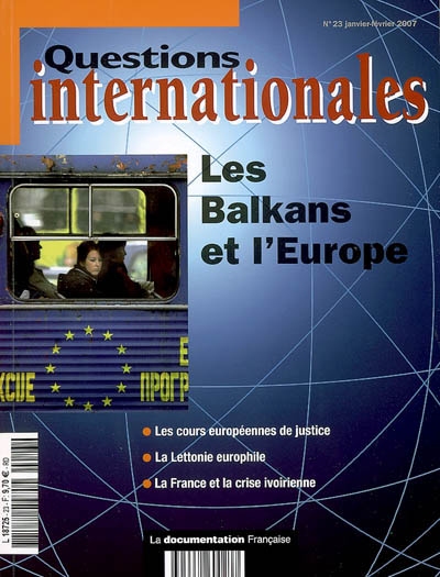 Questions internationales, n° 23. Les Balkans et l'Europe