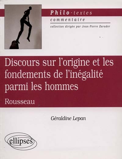 Discours sur l'origine et les fondements de l'inégalité parmi les hommes, Rousseau