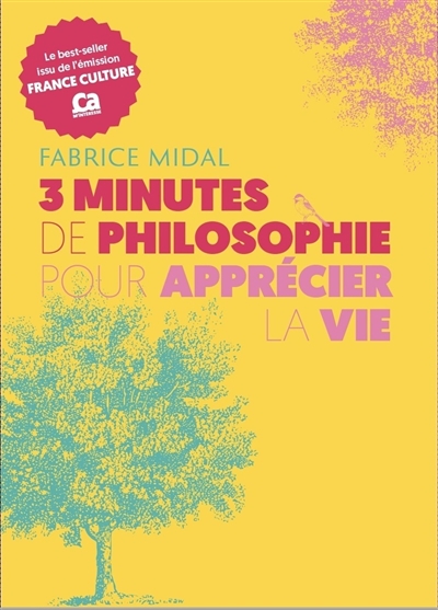 3 minutes de philosophie pour apprécier la vie - Fabrice Midal