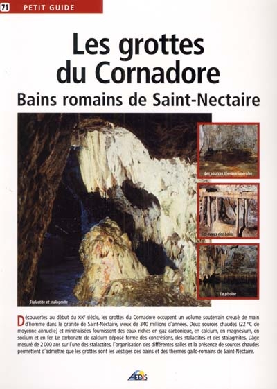 Les grottes du Cornadore : bains romains de Saint-Nectaire