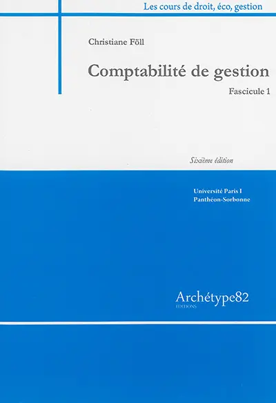 Cours de comptabilité de gestion : 2015