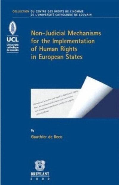 Non-judicial mechanisms for the implementation of human rights in European States