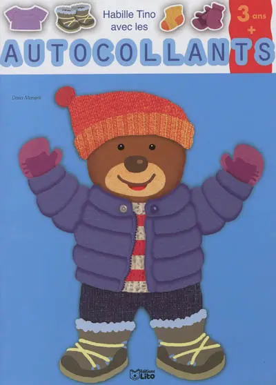 Habille Tino avec les autocollants