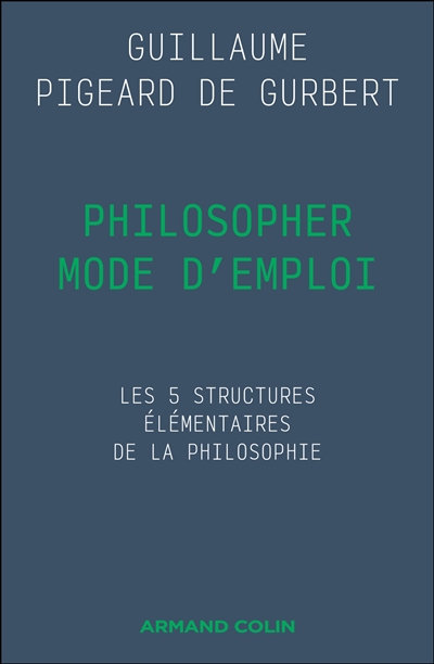 Philosopher mode d'emploi : les 5 structures élémentaires de la philosophie