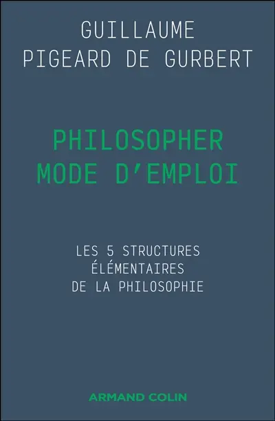 Philosopher mode d'emploi : les 5 structures élémentaires de la philosophie