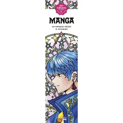 Manga : 40 marque-pages à colorier