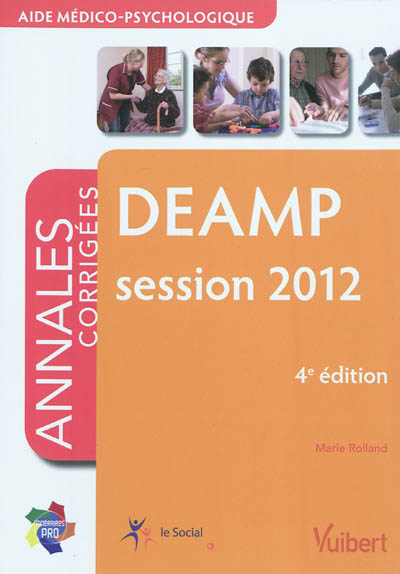 DEAMP, session 2012 : aide médico-psychologique, annales corrigées