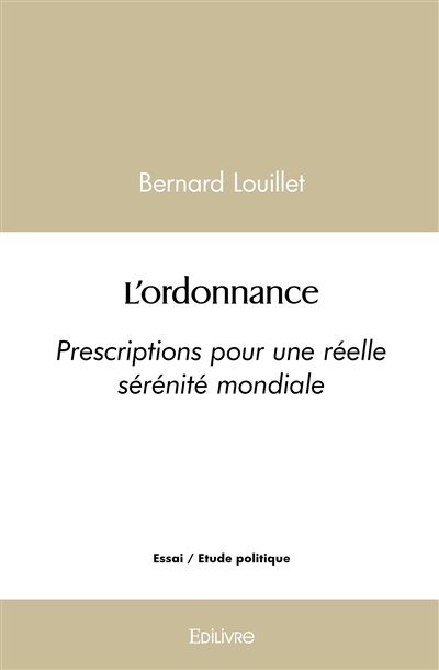 L'ordonnance :...