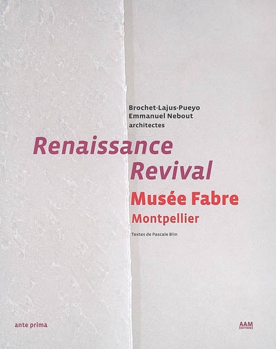 Renaissance : Musée Fabre Montpellier : Brochet-Lajus-Pueyo, Emmanuel Nebout architectes. Revival