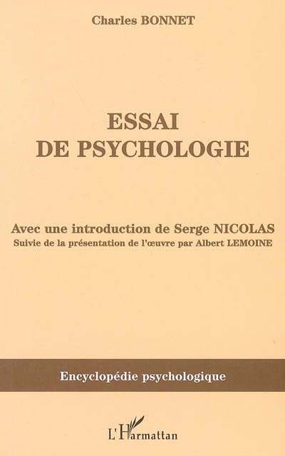 Essai de psychologie (1755)