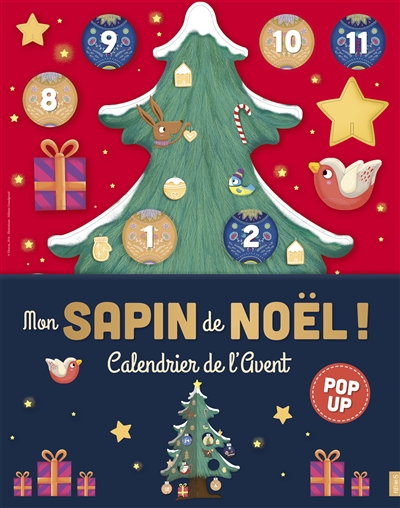 Mon sapin de Noël ! : calendrier de l'avent : pop up