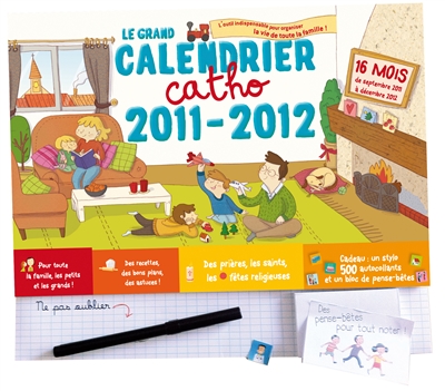 Le grand calendrier catho 2011-2012