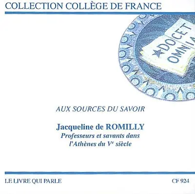 Aux sources du savoir : professeurs et savants dans l'Athènes du Ve siècle
