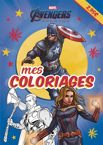 Avengers endgame : mes coloriages