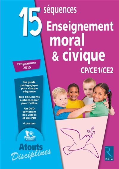 15 séquences enseignement moral & civique : CP-CE1-CE2
