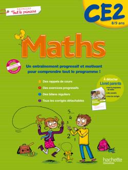 Maths CE2, 8-9 ans : un entraînement progressif et motivant pour comprendre tout le programme !