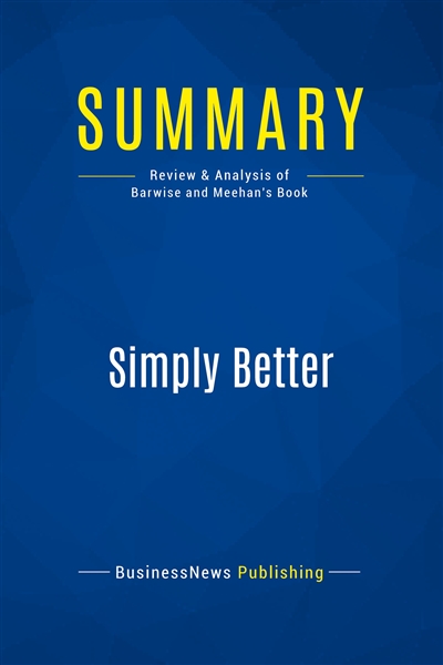 Summary : Simply Better :...