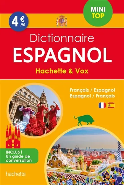 Dictionnaire mini top Hachette & Vox : français-espagnol, espagnol-français