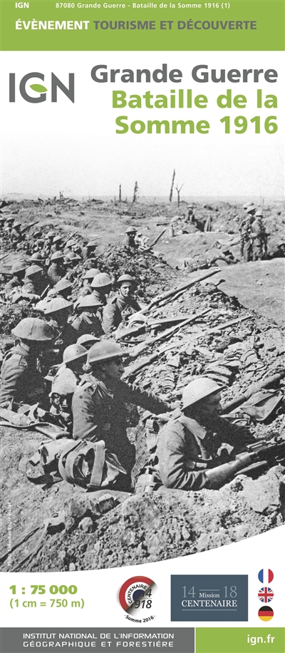 Grande Guerre : bataille de la Somme, 1916