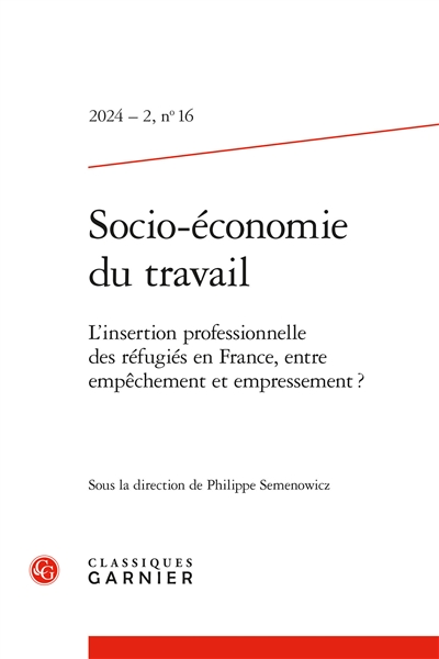 Socio-économie du travail,...