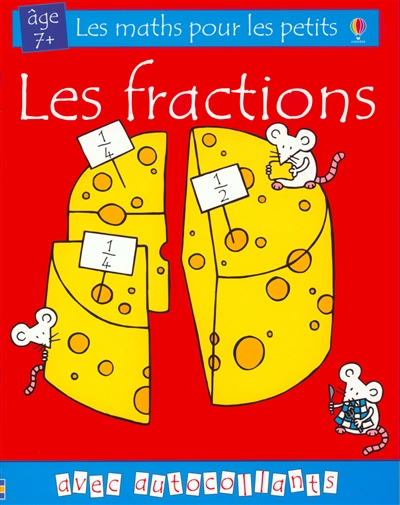 Les fractions : autocollants