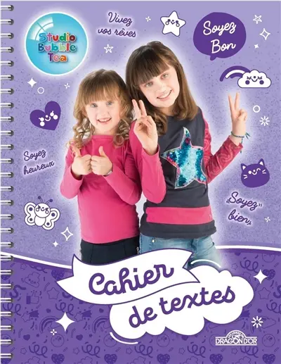 Studio Bubble Tea : cahier de textes