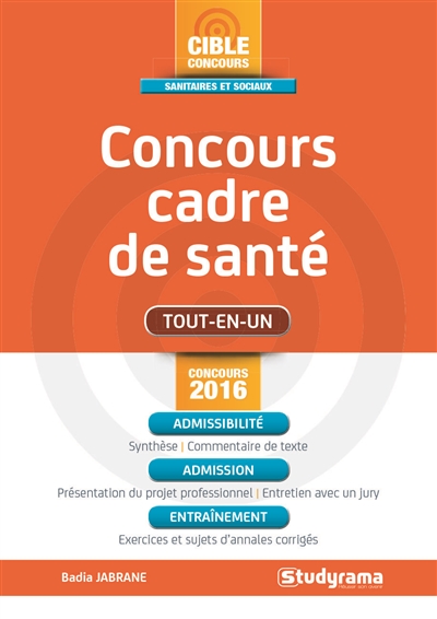 Concours cadre de santé :...