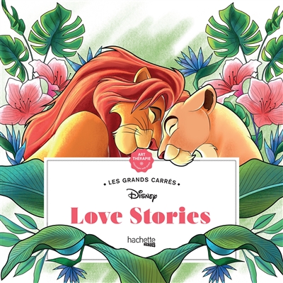 Love stories : 45 coloriages anti-stress