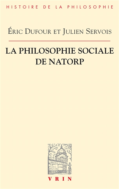 La philosophie sociale de Natorp