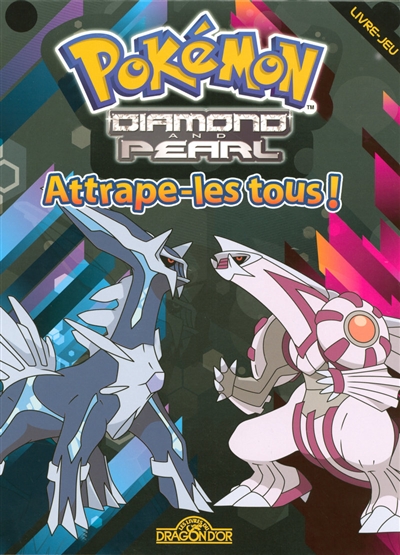 Pokémon diamond and pearl: attrape-les tous! livre-jeu