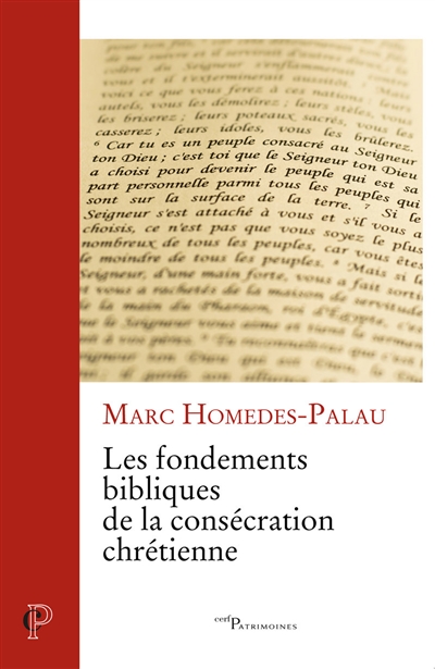 Les fondements bibliques de la consécration chrétienne