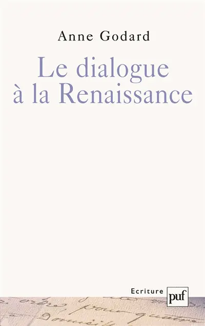 Le dialogue à la Renaissance