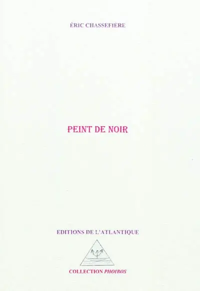 Peint de noir