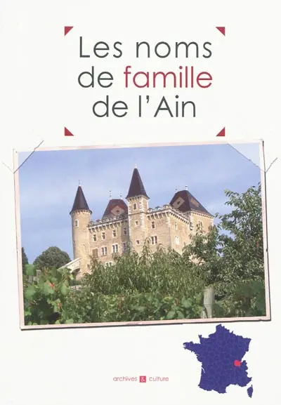 Les noms de famille de l'Ain