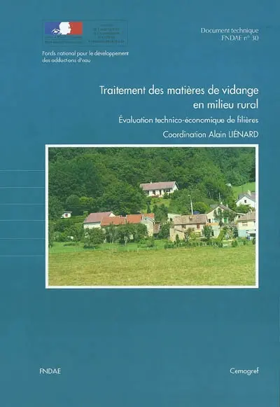 Traitement des matières de vidange en milieu rural : évaluation technico-économique des filières