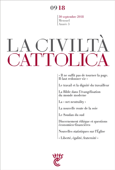 Civiltà cattolica (La), n° 9 (2018)