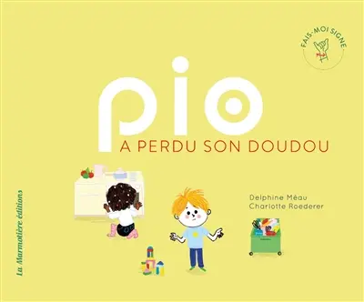 Pio a perdu son doudou