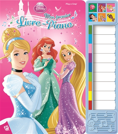 Princesses Disney : mon premier livre-piano
