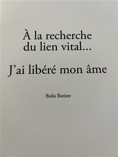 A la recherche du lien...