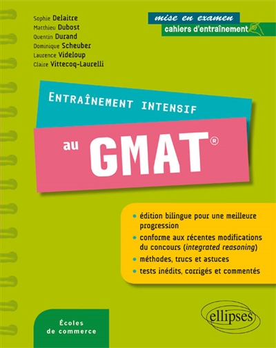 Entraînement intensif au GMAT : écoles de commerces