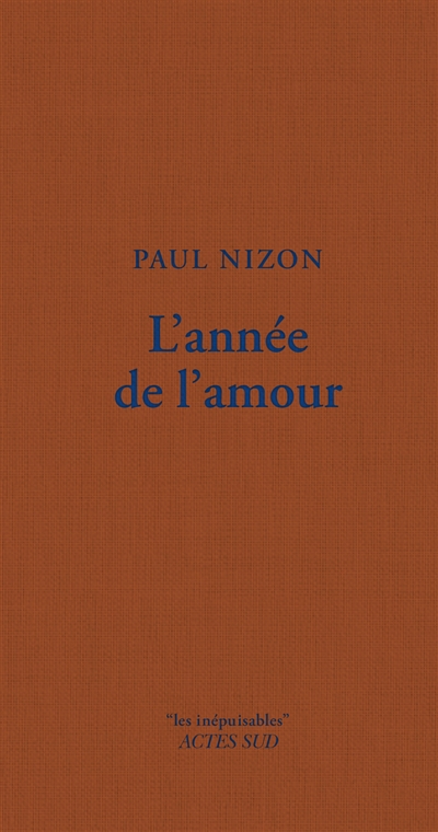 L'année de l'amour