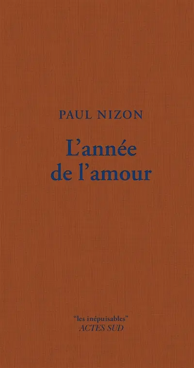 L'année de l'amour