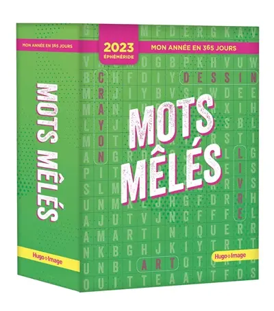 Mots mêlés : éphéméride 2023