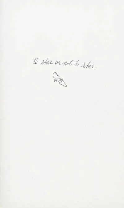 SIC, n° 4. Andy Warhol : to shoe or not to shoe