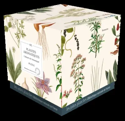 Plantes aromatiques : puzzle : cabinet de botanique