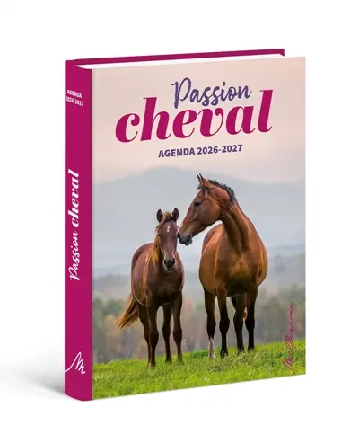 Agenda Passion cheval 2026-2027