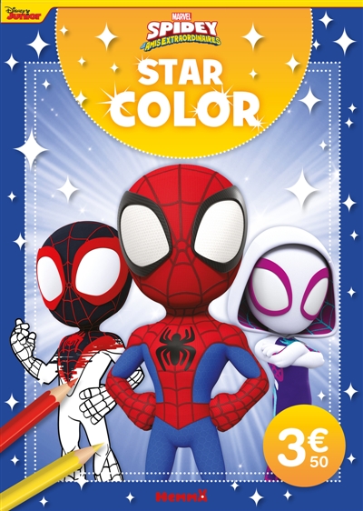 marvel spidey et ses amis extraordinaires : star color